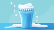 © Manny - Cheerful Cartoon Toothpaste and Tooth Flat Vector Illustration