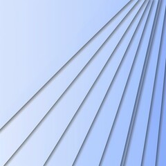 Poster - Subtle gradients creating abstract layered lines modern artistic expression background design