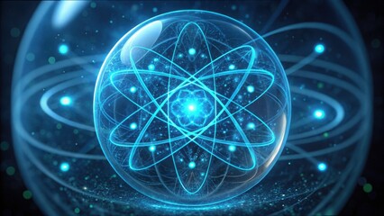 Poster - Close-Up View of Entangled Photons in a Glass Sphere