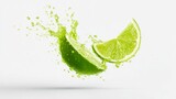 Fresh lime is full of vitality