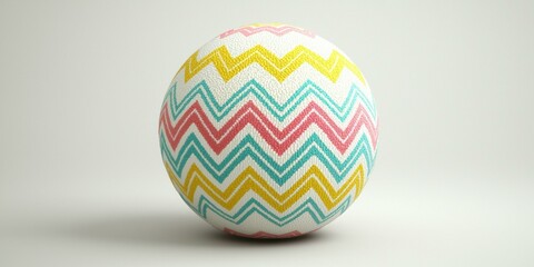 Poster - Colorful, patterned egg. AI.