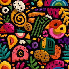 Poster - Creative Vector Seamless Pattern