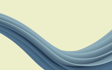 Poster - Gray Wave Background