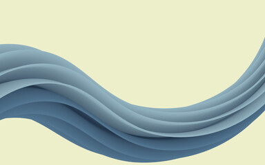 Poster - Gray Wave Background