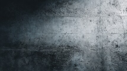 Poster - Dark grunge concrete wall textured background with distressed aged surface and uneven tones.