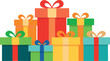 © ELIAS - Flat Colorful Gift Box Collection with Festive Colors