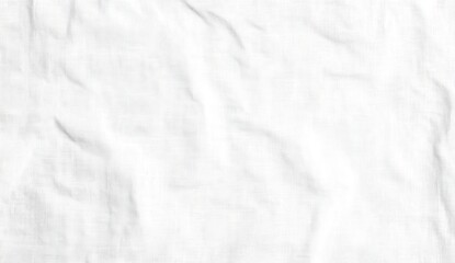 Poster - Wrinkled white fabric texture