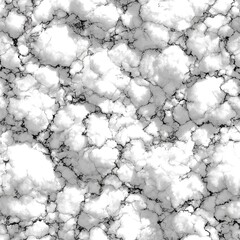 Poster - Abstract white marble pattern