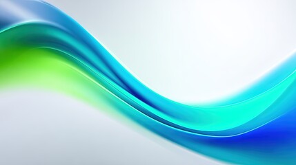 Fototapete - Abstract colorful flowing waves with gradient design and smooth curves background.