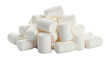 © Khadim - Pile of soft marshmallows isolated PNG with Transparent Background