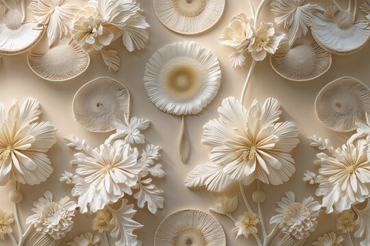 Ethereal Fabric Design for Modern Clothing and Tapestry Decor