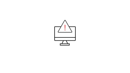 Poster - Data transfer and synchronization concept illustration featuring folder icons and a progress bar against a black background