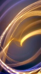 Wall Mural - soft luminous woven into a spiral structure each thread sparkles