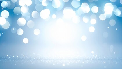 Poster - Bokeh light effect studio digital art bright atmosphere close-up aesthetic background