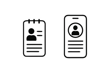 Fototapete - Visual Comparison of Identification Badges Physical and Digital Identity Verification and Access Authentication Concepts