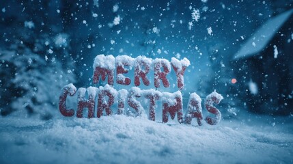 Wall Mural - Snowy 
