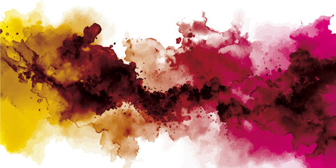 Aufkleber - Abstract colorful blur background with waves. Colorful Abstract Background with Splashes of Red and Blue Tones
