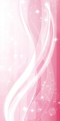 Poster - Pastel Dreams Abstract Stream of Wavy Lines for Modern Backgrounds and Futuristic Design Aesthetics
