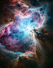 Wall Mural - creation of our universe concept after the big bang