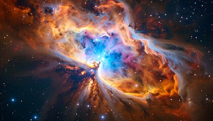 Wall Mural - creation of our universe concept after the big bang