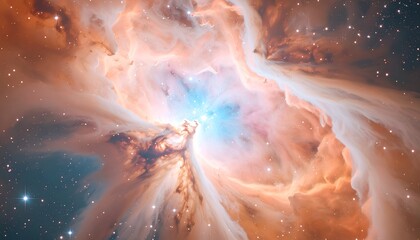 Wall Mural - creation of our universe concept after the big bang