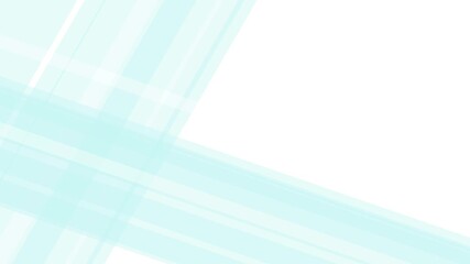 Wall Mural - Light Blue Transparent Lines on White Background