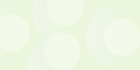 Poster - Minimalist banner background, pastel green, colorful,abstract background, memphis background, circle shape pattern, vector Illustration