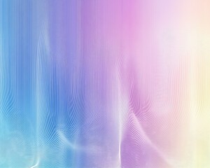 Wall Mural - Pastel Gradient Background with White Lines, Abstract Elegant Design, Texture
