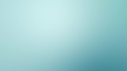 Poster - Blue clean minimalist empty blurry smooth gradient background, fresh aqua animation loop