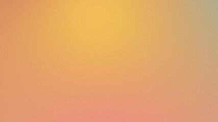 Poster - Retro groovy colorful warm tone orange animation background, smooth blurry gradient loop