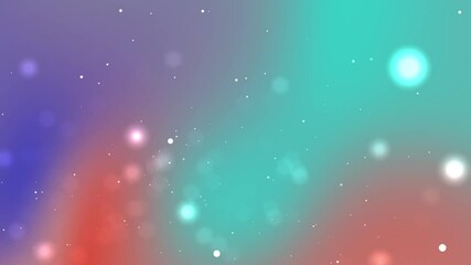 Wall Mural - pastel blue wallpaper with colorful nebula like abstract background suitable for dreamy designs, ide