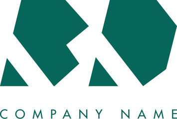 Aufkleber - Creative Abstract Initial BD Letter Logo Design