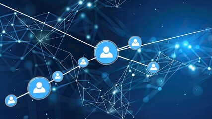 Poster - Engaging with intricate data visuals to understand digital connections and the flow of information in today's tech-driven world