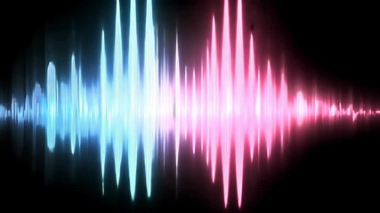 Poster - Experience captivating animations that highlight the beauty of sound waves, showcasing their dynamic forms and colorful designs