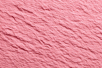 Poster - Light pink paper texture, blank background for template, horizontal, copy space