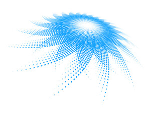 Fototapete - abstract blue background with stars Design Element Wave Lines Guilloche curve line Background circle for Pattern branding Frame border certificates, diplomas