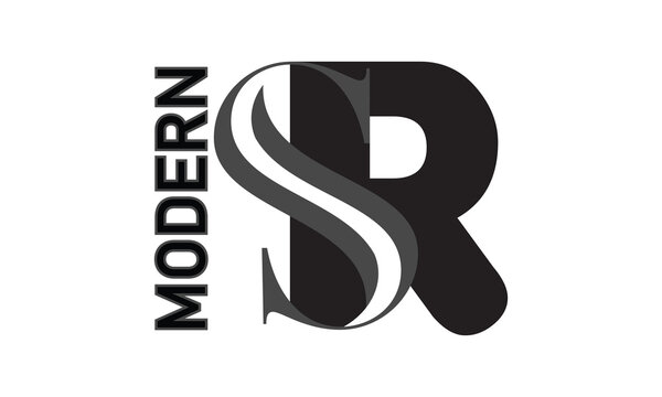 RS Creative Monogram logo design.