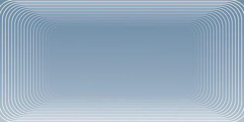 Aufkleber - Abstract hexagon lines on gray background. Geometric stripe line art design for poster, brochure, cover, website, banner. Eps10