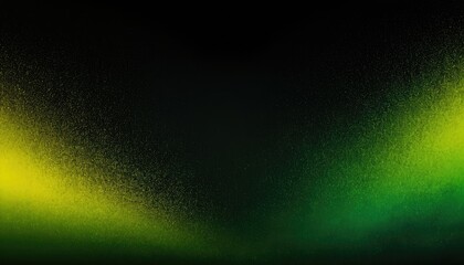 Poster - Green abstract sparkly background with soft waves and sparkles neon soft futuristic banner
1