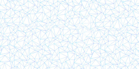 Abstract of simple blue line triangle pattern geometric background. Seamless geometric polygonal repeatable pattern swatch background, Trendy design vector background for web backdrop orpaper print.