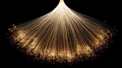 Poster - Illuminated Fiber Optics: A Symphony of Light and Technology