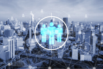 Poster - Target audience analysis enhances marketing with segmentation, smart profiling, and personalized strategies for improved audience targeting and campaign efficiency. Vouch