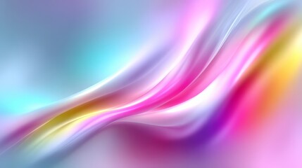 Aufkleber - Colorful, flowing background with a pink and purple wave. The colors are bright and vibrant, creating a sense of energy and movement. The background is likely meant to evoke feelings of joy