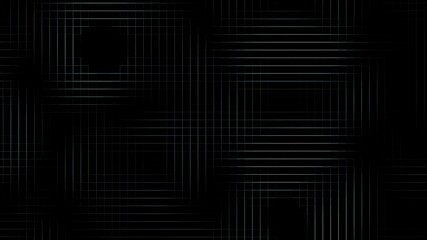 Poster - Abstract black minimalist grid gradient animation pattern texture background visual effect