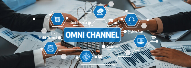 Poster - Collaborative Effort in Omni Channel Marketing Strategy with Digital Interfaces and Data Analysis Tools. Amity