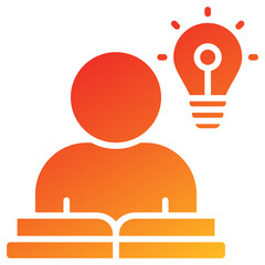 Poster - Learning Glyph Gradient Icon