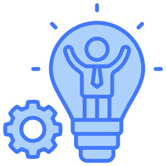 Poster - Innovator Blue Icon