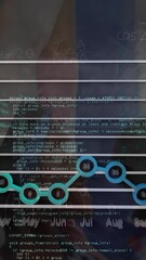 Poster - Animation of data processing over diverse schoolchildren