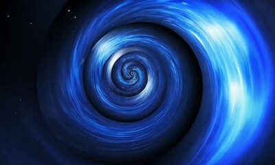 Poster - Cosmic spiral vortex