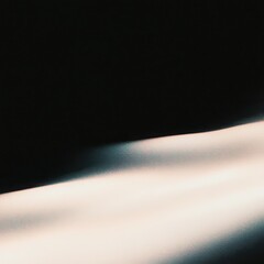 Poster - Abstract light beam and shadow create a modern artistic design. Conceptual dark background with gradient color and bright line.